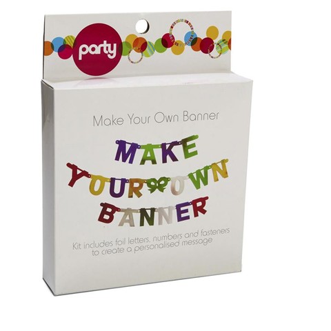 make your own birthday banner