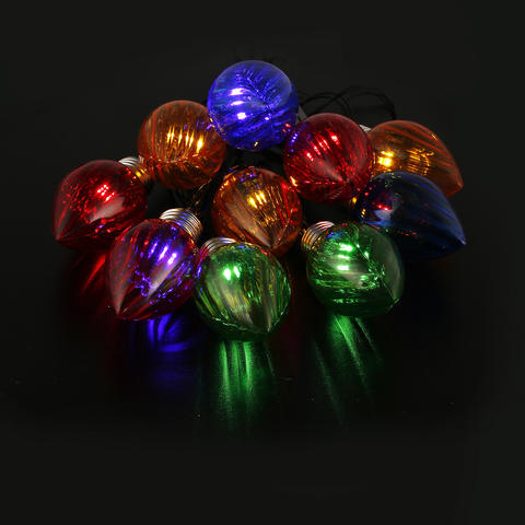 Solar Powered 10 Bauble Path Lights Kmartnz Solar Powered 10 Bauble Path Lights