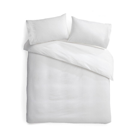 Harper Matelasse Quilt Cover Set Double Bed White Kmartnz