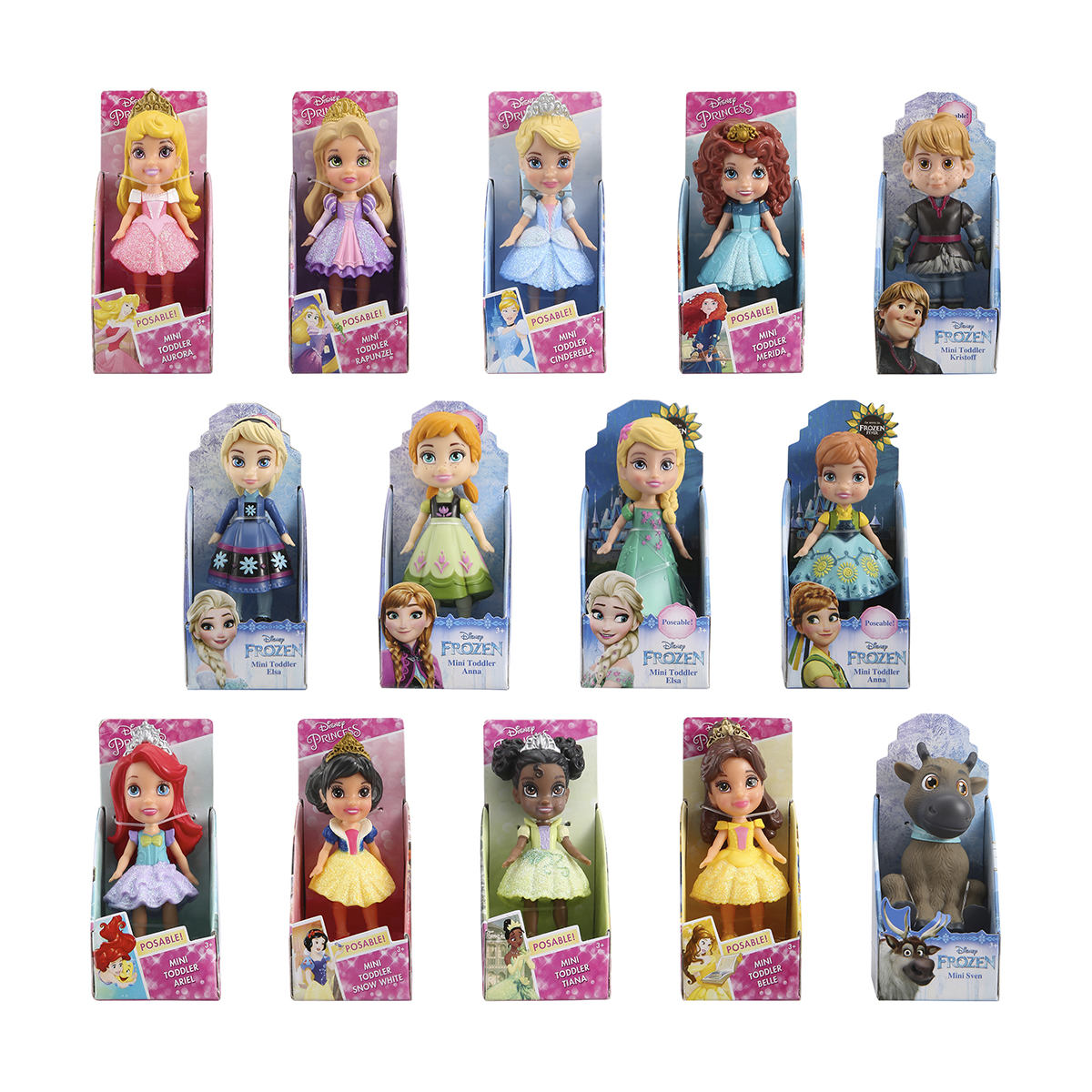 Mini Toddler Disney Doll Assorted KmartNZ
