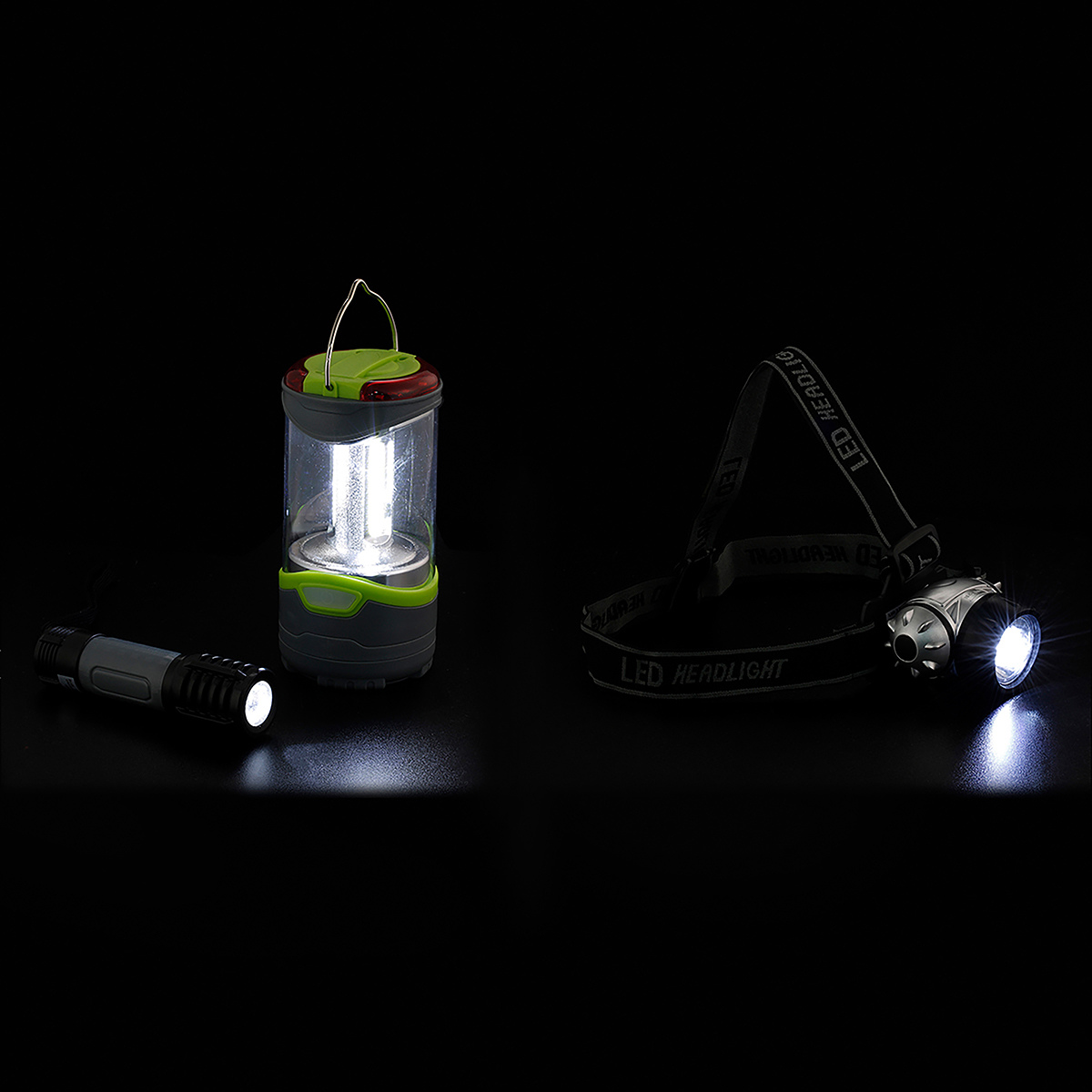 LED 3 Piece Lighting Set | KmartNZ