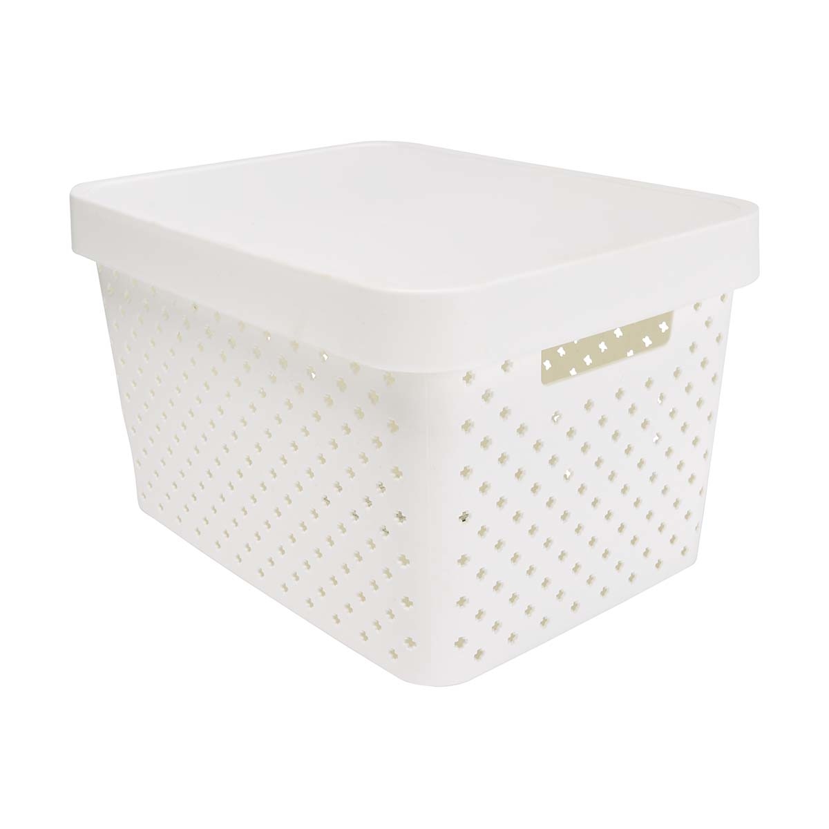 Design Tub with Lid Medium, White KmartNZ
