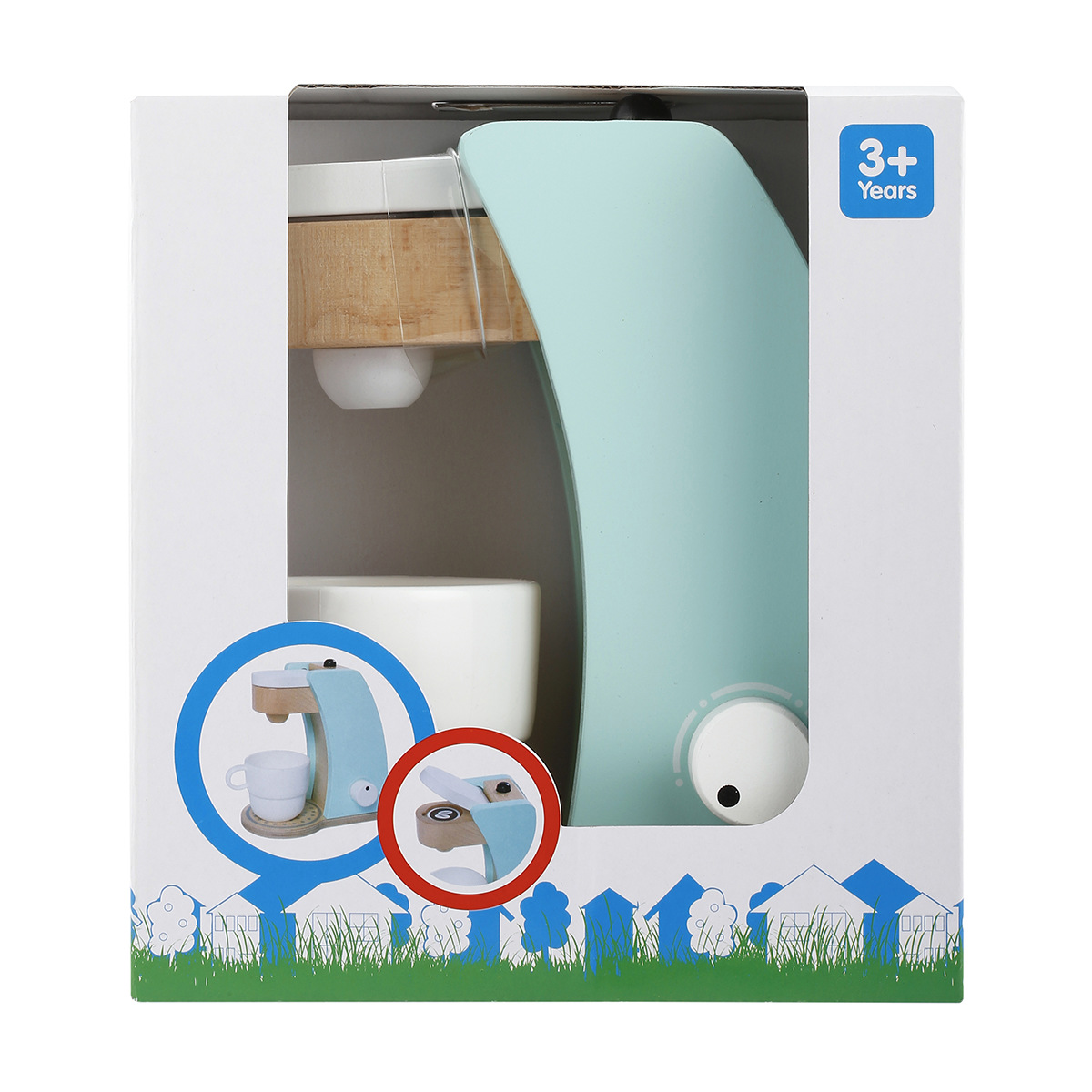 Wooden Toy Coffee Machine KmartNZ