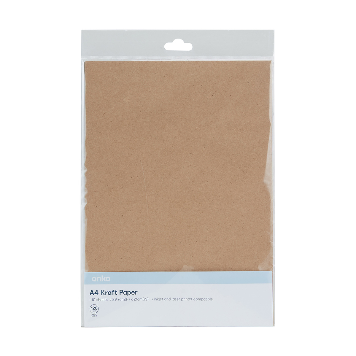 10 Pack A4 Kraft Paper KmartNZ