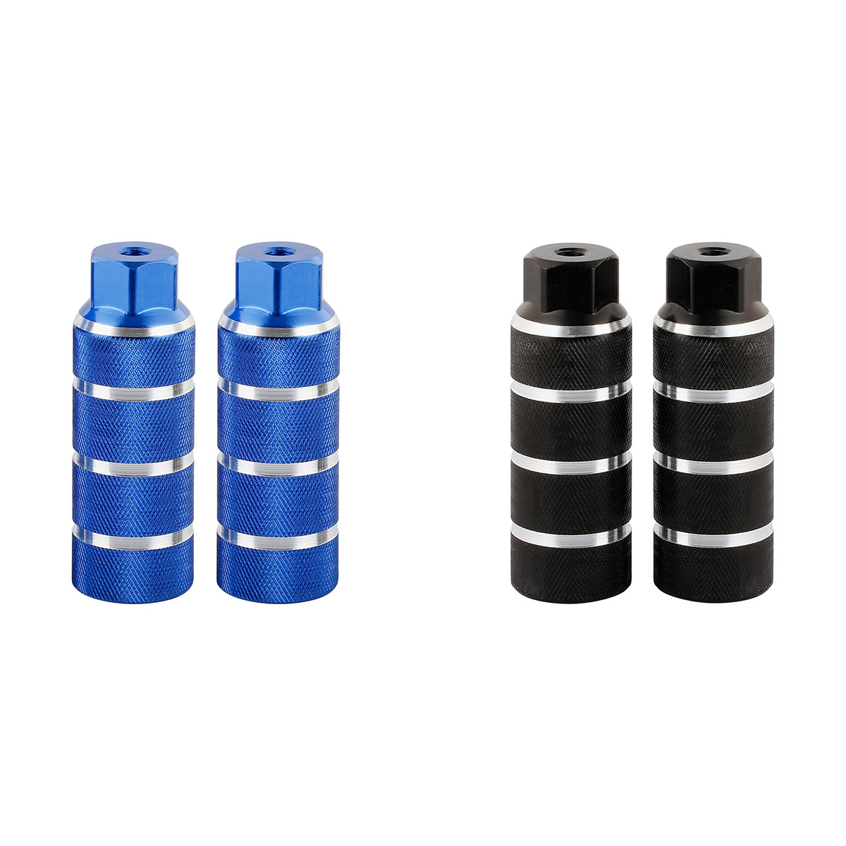 bmx pegs blue