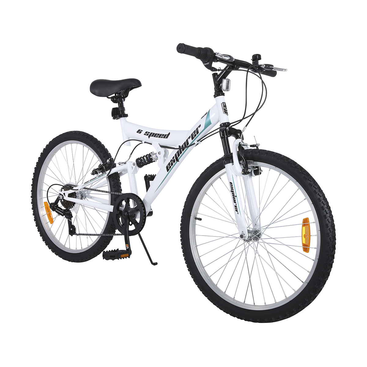 explorer 6 speed bike kmart
