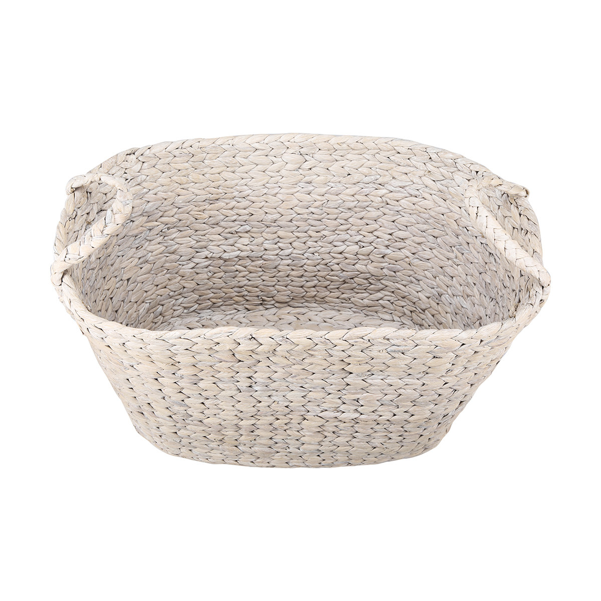 Laundry Basket White Wash Finish KmartNZ