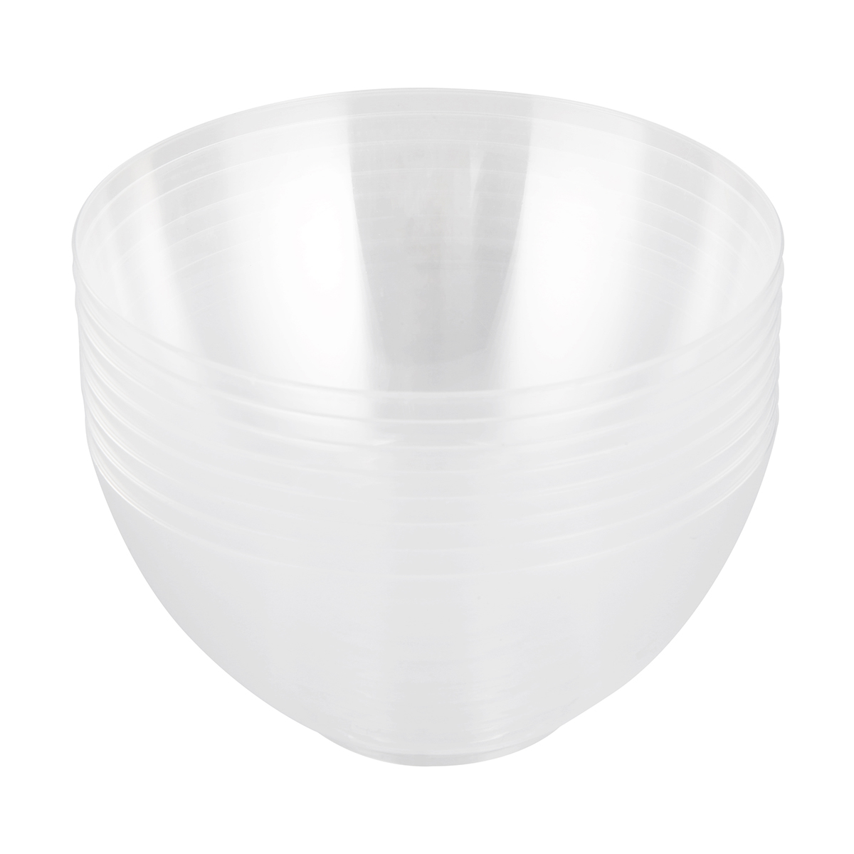 8 Pack Clear Plastic Bowls KmartNZ