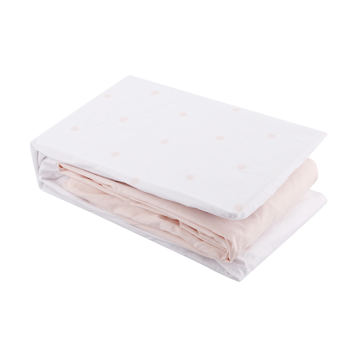 2 Pack Cotton Fitted Cot Sheet Spot KmartNZ