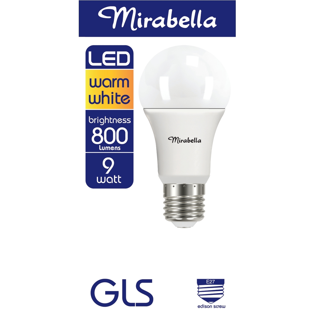 Mirabella E27 9W LED GLS Bulb KmartNZ
