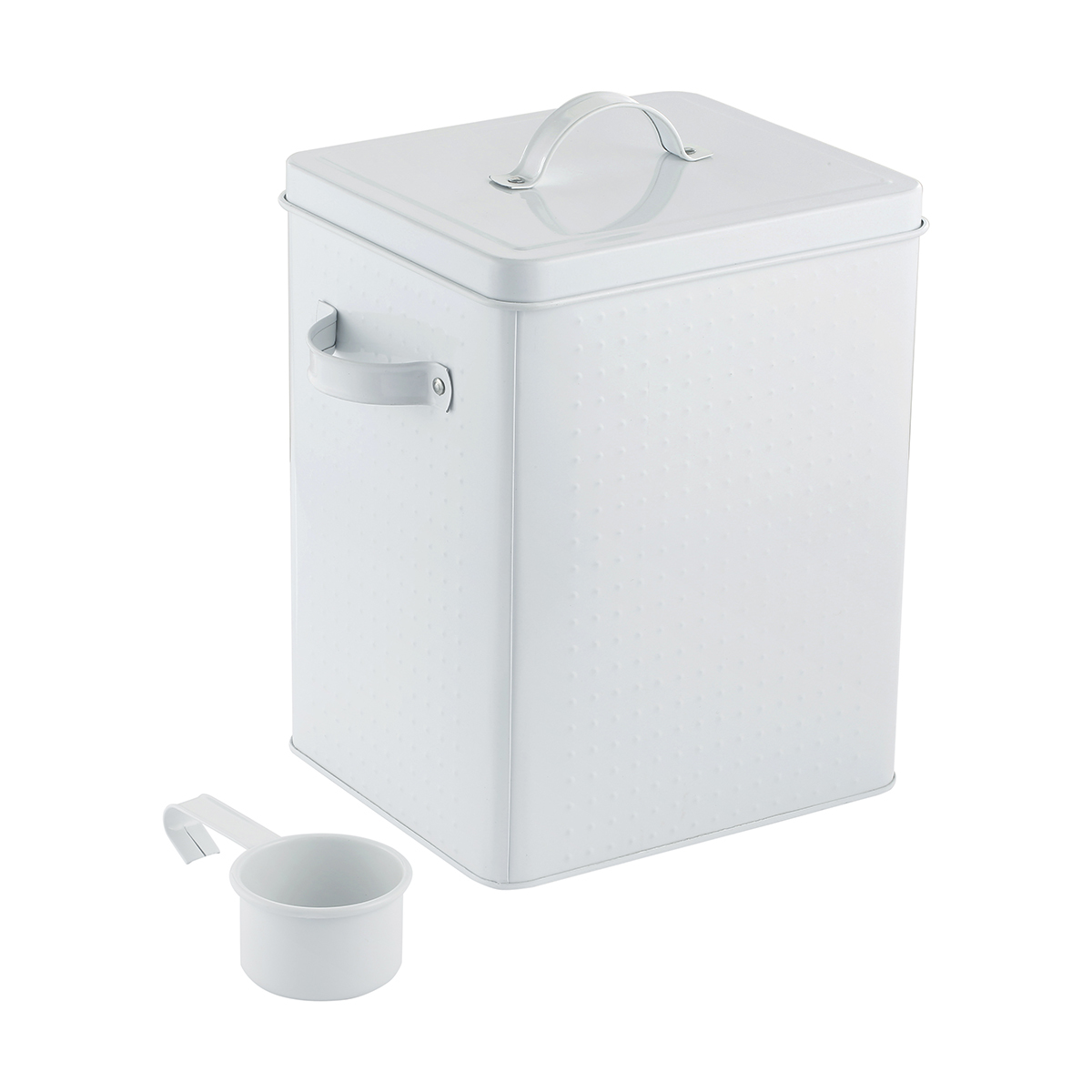 Laundry Powder Tin White KmartNZ