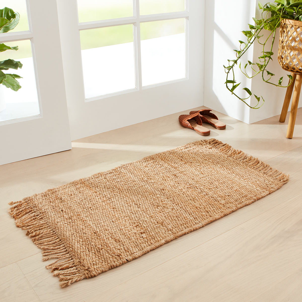 Jute Weave Mat Natural KmartNZ