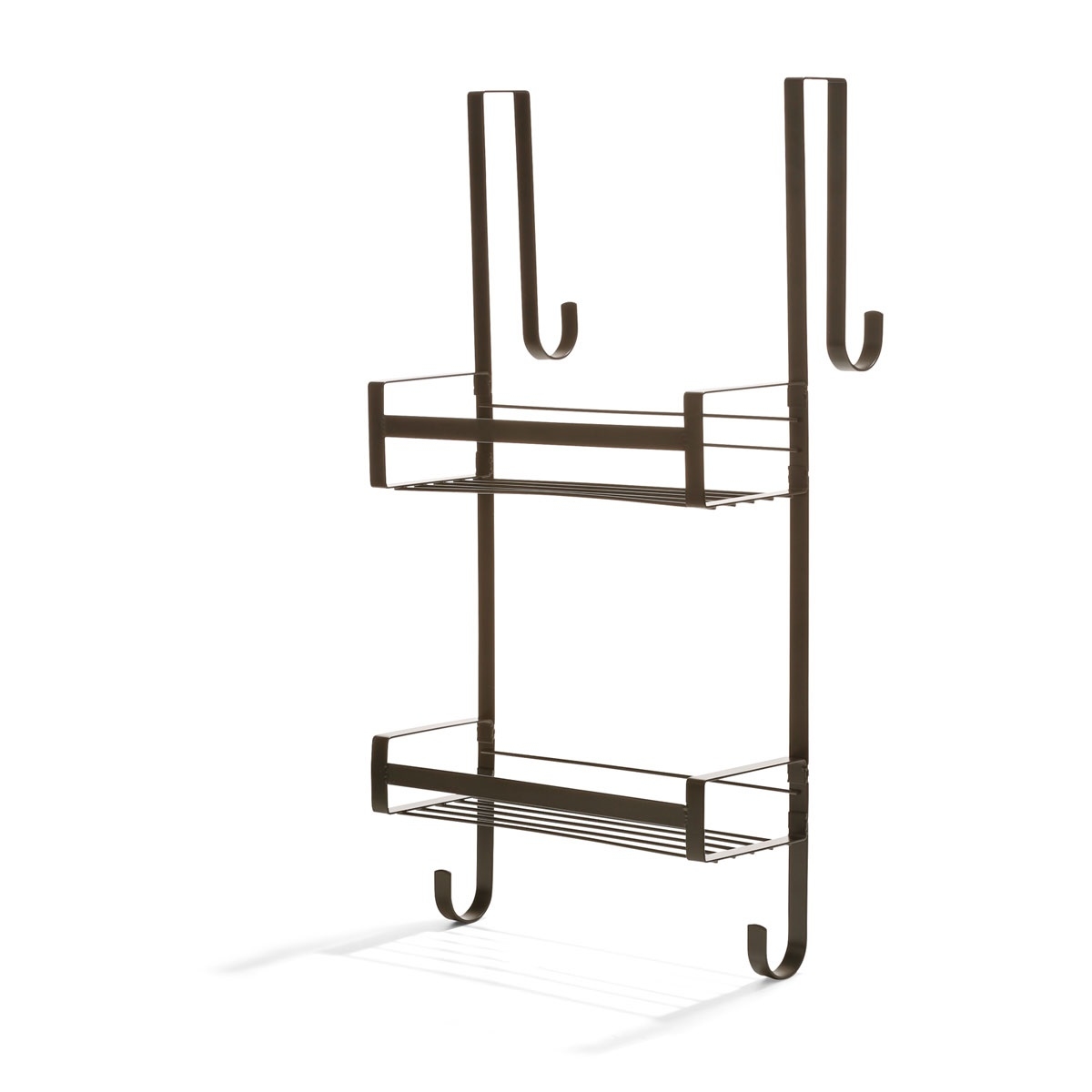 Over Door Shower Caddy Matte Black KmartNZ