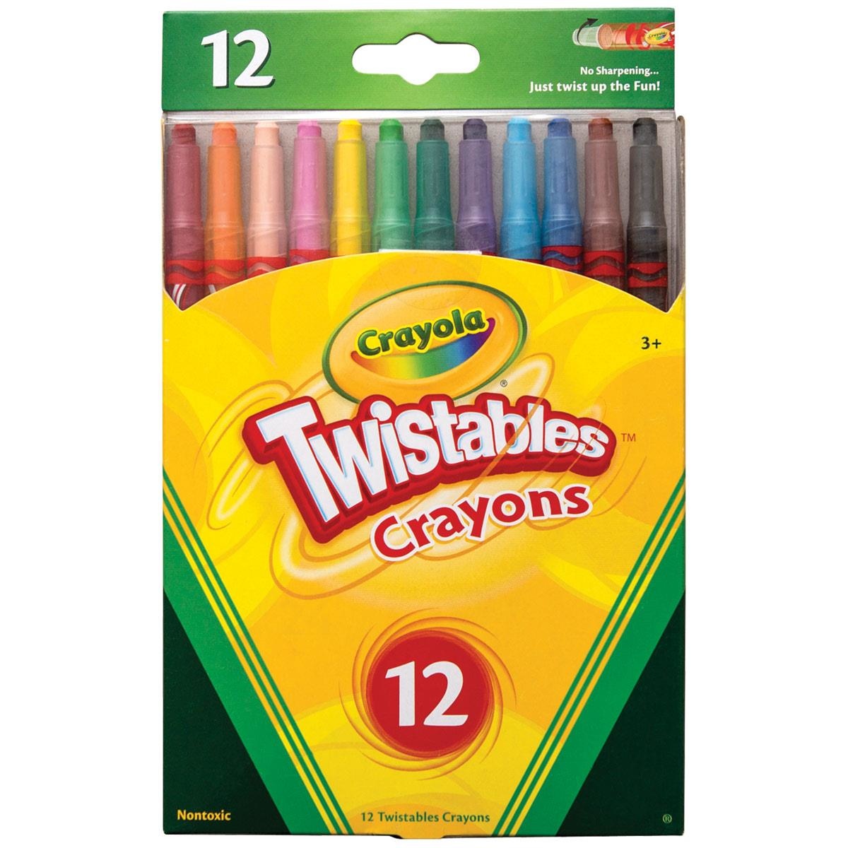 Crayola Twistable Crayons Pack of 12 KmartNZ