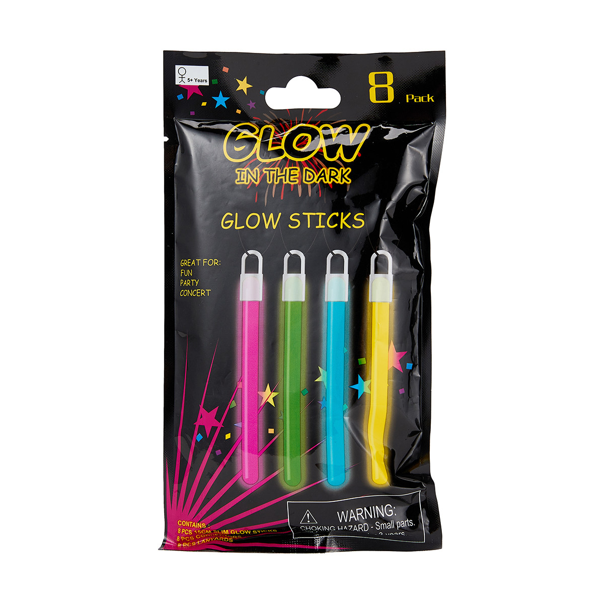 8 Pack Glow Sticks KmartNZ