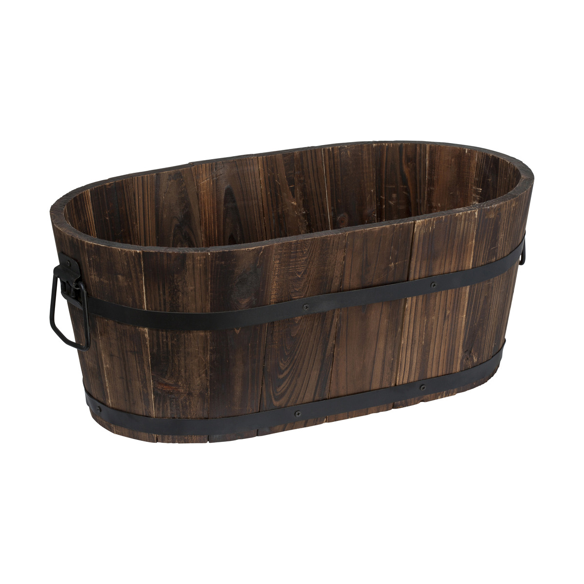 Oval Barrel Planter KmartNZ