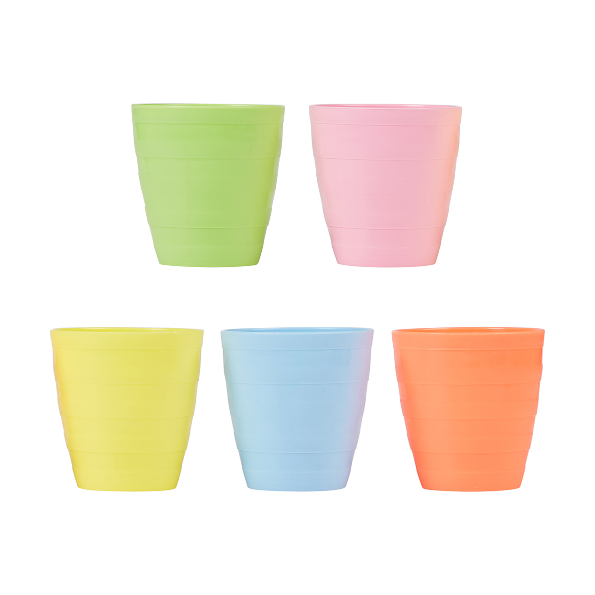 Coloured Cups Set of 5 KmartNZ