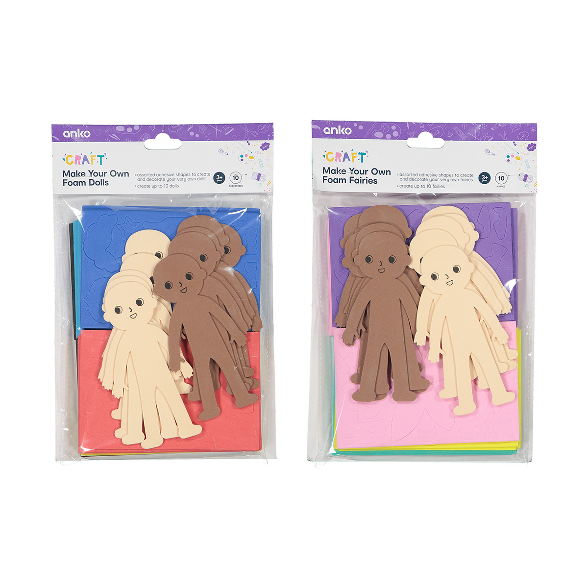 Foam Dolls Set KmartNZ