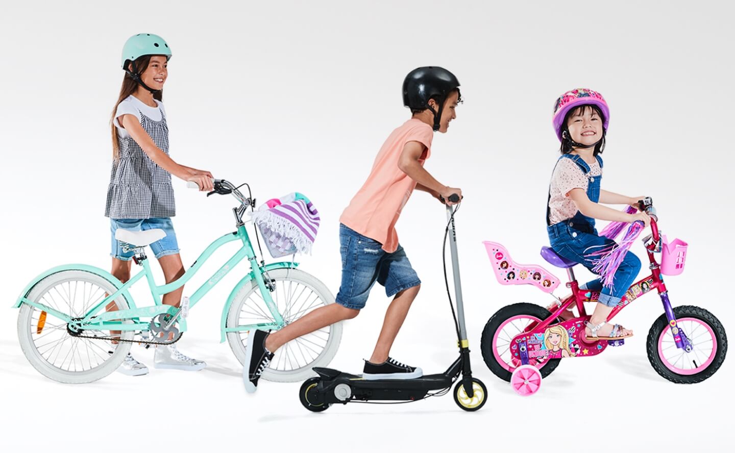 kids bikes and scooters