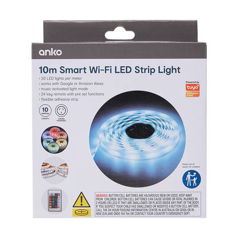 10m Smart Wi Fi Led Strip Light Kmart Nz 10m Smart Wi Fi Led Strip Light Kmart Nz, Led Strip Lights Nz Kmart