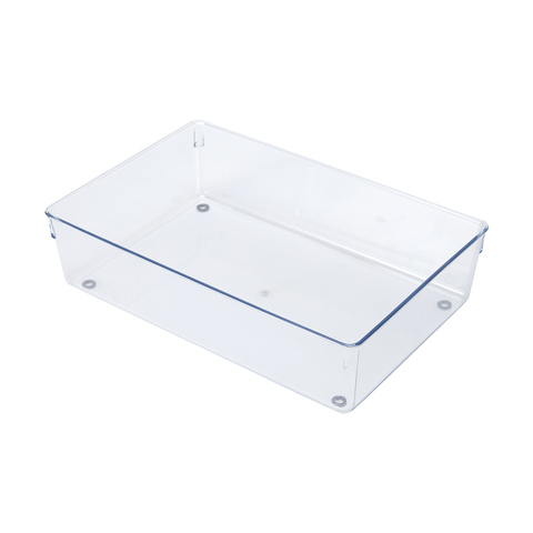 Medium Wide Clear Drawer Kmart Nz, Acrylic Storage Containers Kmart