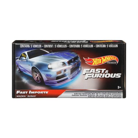 hot wheels premium fast and furious