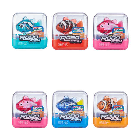 robo fish colour change