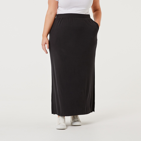 black midi skirt kmart
