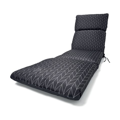 Sunlounger Cushion Grey Kmartnz