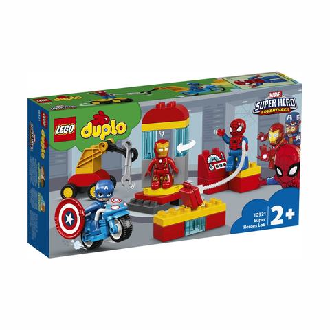 super heroes lab duplo