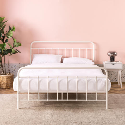 Double Bed Brooke Metal Frame Kmartnz Double Bed Brooke Metal Frame Kmartnz, What Size Is A Double Bed Nz