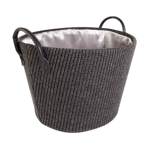 Knitted Round Basket