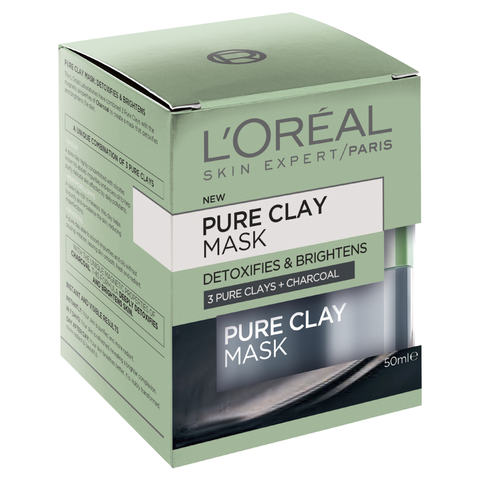 loreal charcoal face scrub
