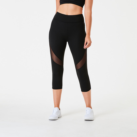 Active Womens Crop Mesh Performance 