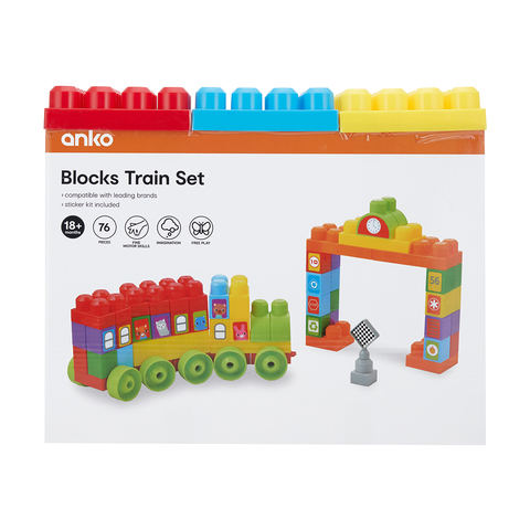 wooden train set kmart nz