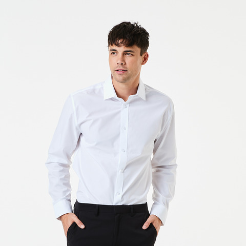white business shirt