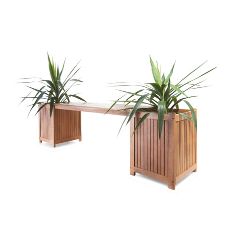 Oasis Bench Seat With Planter Bo Kmartnz Oasis Bench Seat With Planter Bo