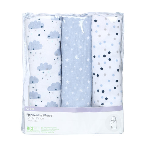 big w muslin wraps