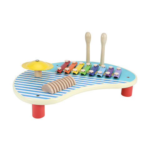 wooden activity table kmart
