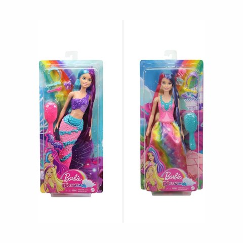 long hair barbie