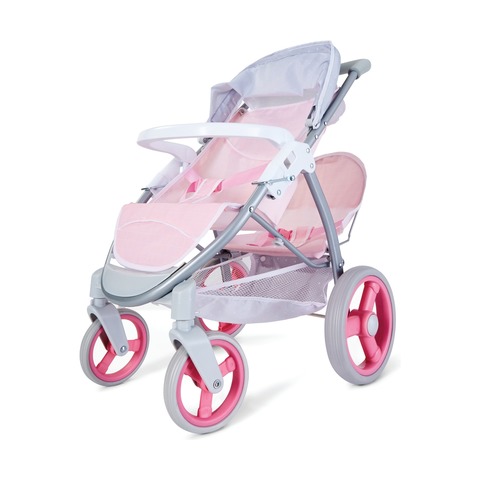 doll twin pram