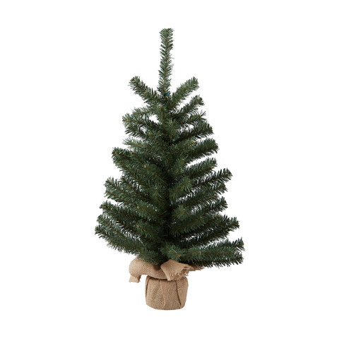 Christmas Tree With Hessian Base 60cm Kmart Nz
