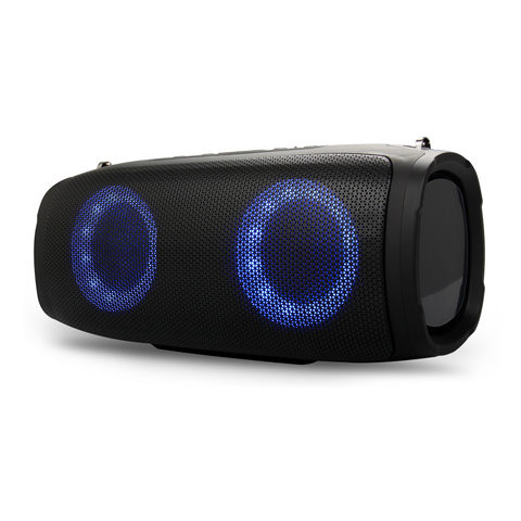 Bluetooth Portable Light Up Party Speaker Black Kmart Nz - Diy Bluetooth Speaker Kit Nz