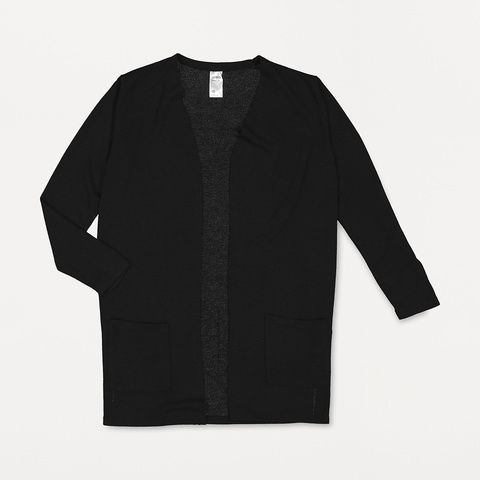 lightweight fleece cardigan