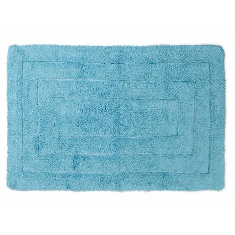 Tufted Bath Mat Blue - Kmart NZ
