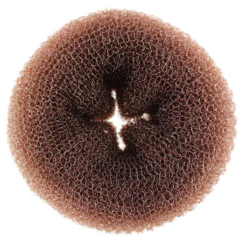 Brown Extra Large Hair Donut Kmartnz