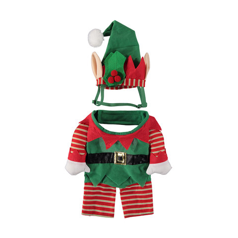 Christmas Pet Elf Costume - X-Large                                                                                             