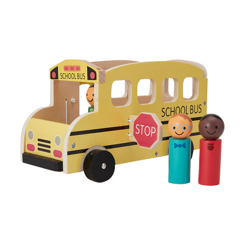 yellow school bus toy