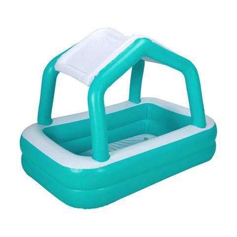 inflatable pool with canopy