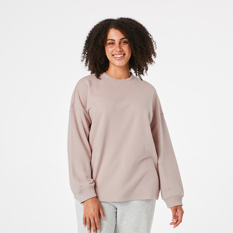 oversized womens crew neck sweatshirt